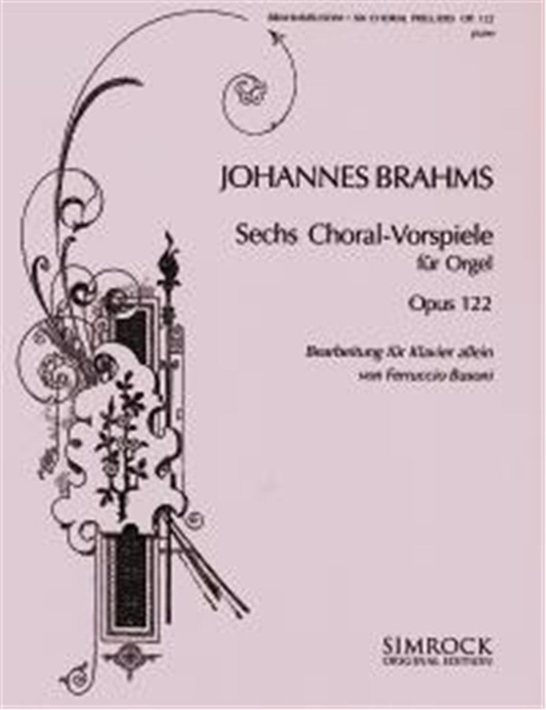 Choralvorspiele(6) Op.122